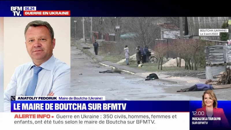 Le maire de Boutcha dénonce sur BFMTV “une chasse à l’homme” de l’armée russe