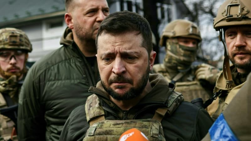 Guerre en Ukraine: Zelensky estime que la situation à Borodyanka est “plus horrible” qu’à Boutcha