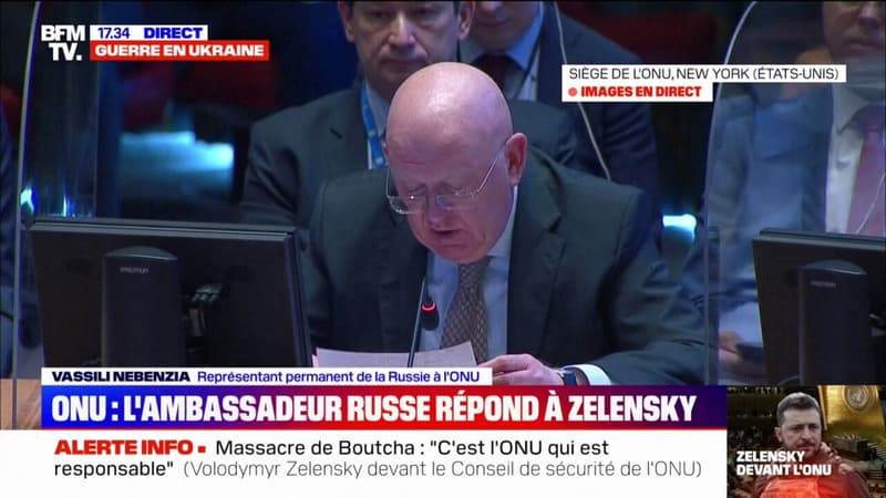 Le représentant permanent de la Russie à l’ONU accuse l’Ukraine d’avoir refusé “systématiquement de respecter les accords de Minsk”