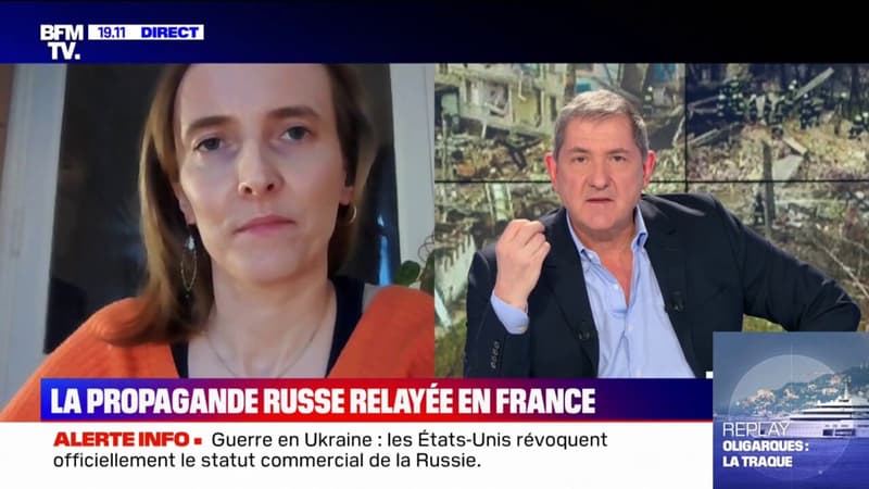 Marie Peltier, historienne: “La propagande russe aujourd’hui est un remake des techniques utilisées par Poutine en Syrie”
