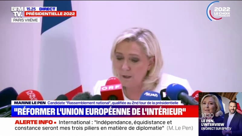 Marine Le Pen se prononce pour un “élargissement” du cercle des membres permanents du Conseil de sécurité des Nations-Unies