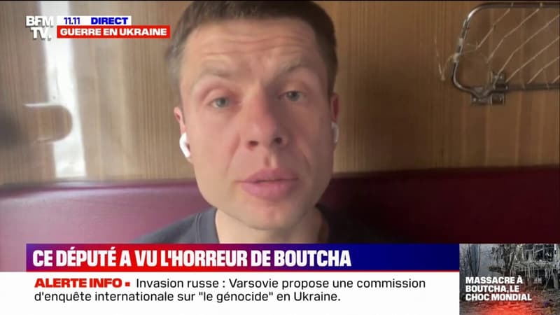 Massacre de Boutcha: pour le député ukrainien Oleksiy Goncharenko, “c’est un génocide”