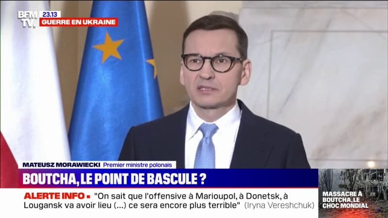 Mateusz Morawiecki, Premier ministre polonais, à propos de Poutine: “Il ne faut ni négocier ni discuter avec les criminels”