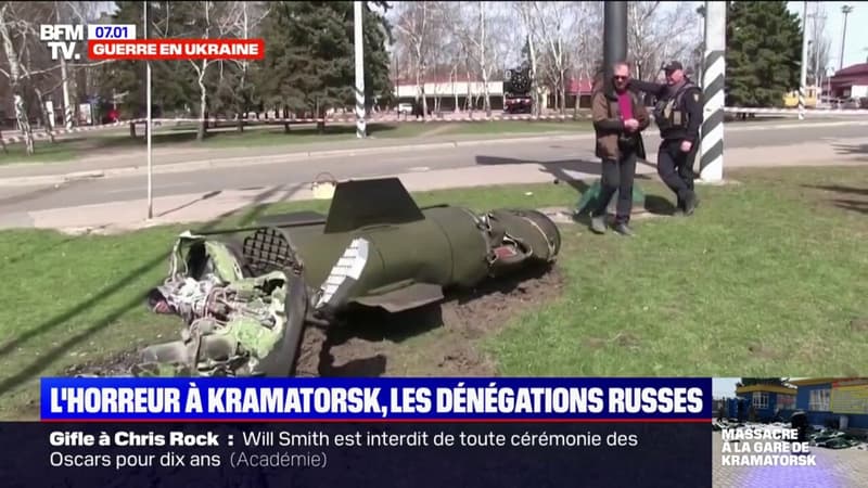 Moscou accuse l’Ukraine d’avoir orchestré la frappe sur la gare de Kramatorsk
