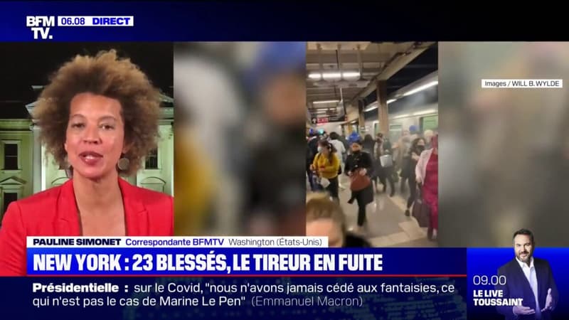 New York: le tireur de l’attaque dans le métro, qui a fait 23 blessés, activement recherché