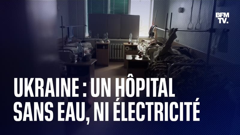 Pas d’eau, d’électricité et de chauffage: le quotidien d’Ukrainiens blessés à l’hôpital de Tchernihiv