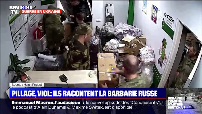 Pillages, viols…: les actes barbares de l’armée russe en Ukraine