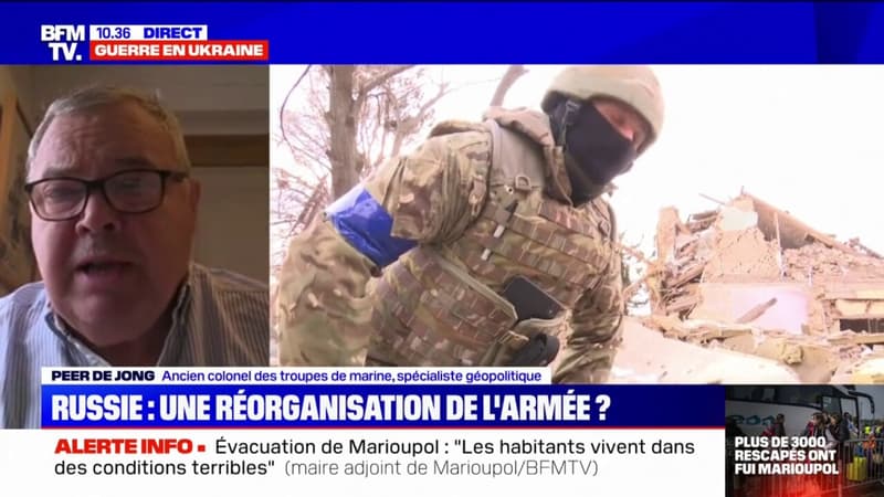Pour Peer de Jong, ancien colonel des troupes de marine, l’armée russe se prépare “à mener une guerre de harcèlement”