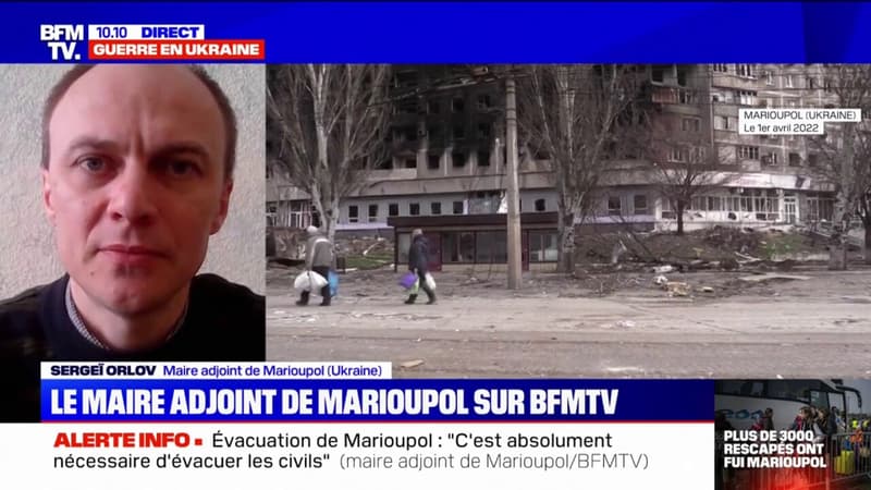 Sergeï Orlov, maire adjoint de Marioupol: “Les habitants vivent dans des conditions terribles”