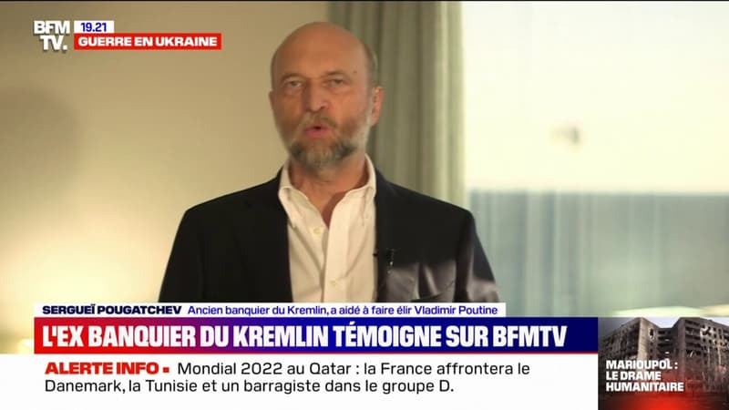 Sergueï Pougatchev, ancien banquier du Kremlin: “Le but de Poutine actuellement est de rester au pouvoir”