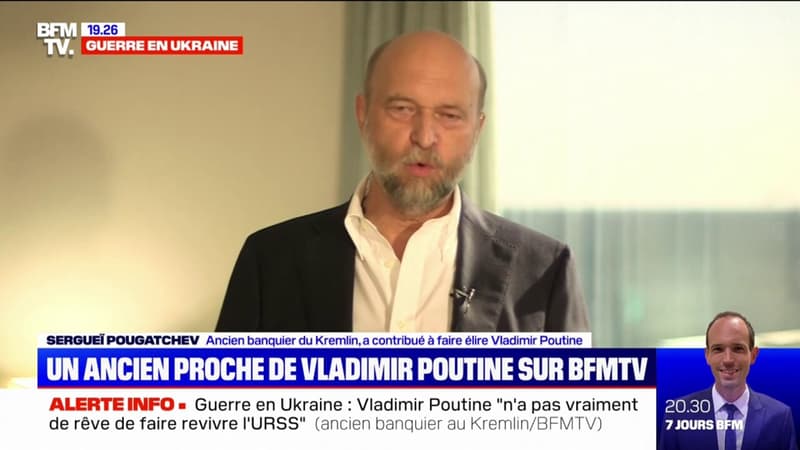 Sergueï Pougatchev, ancien banquier du Kremlin: “Poutine vit dans un monde parallèle, (…) il est dans une bulle”