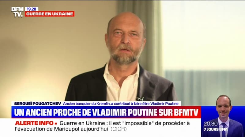 Sergueï Pougatchev, ancien banquier du Kremlin: “Vladimir Poutine est peut-être instable psychologiquement”