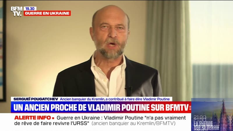 Sergueï Pougatchev, ancien banquier du Kremlin, appelle à “élargir rapidement” les sanctions contre les oligarques russes