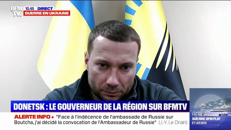 Ukraine: le gouverneur de la région Donetsk évoque “une évacuation de 60 à 80% des habitants”