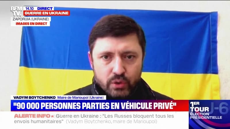 Ukraine: selon le maire de Marioupol, “les Russes bloquent tous les envois humanitaires” vers sa ville