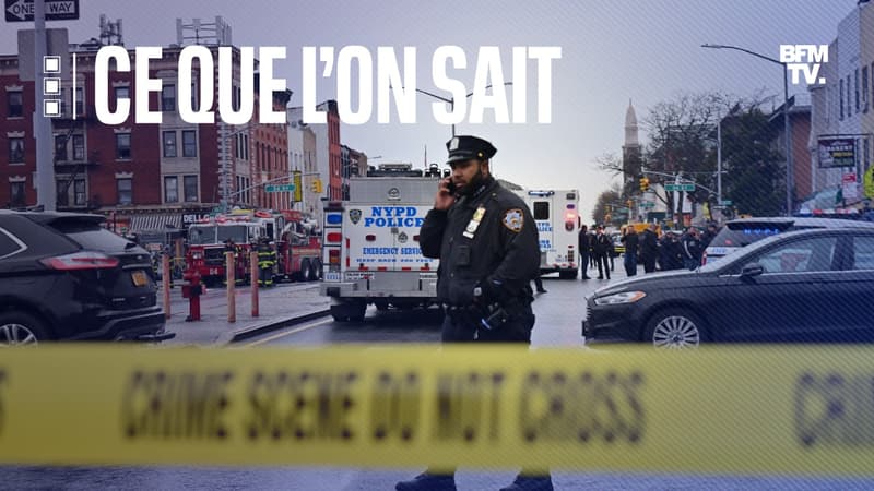 Seize blessés, un suspect recherché: ce que l’on sait de la fusillade survenue dans le métro new yorkais