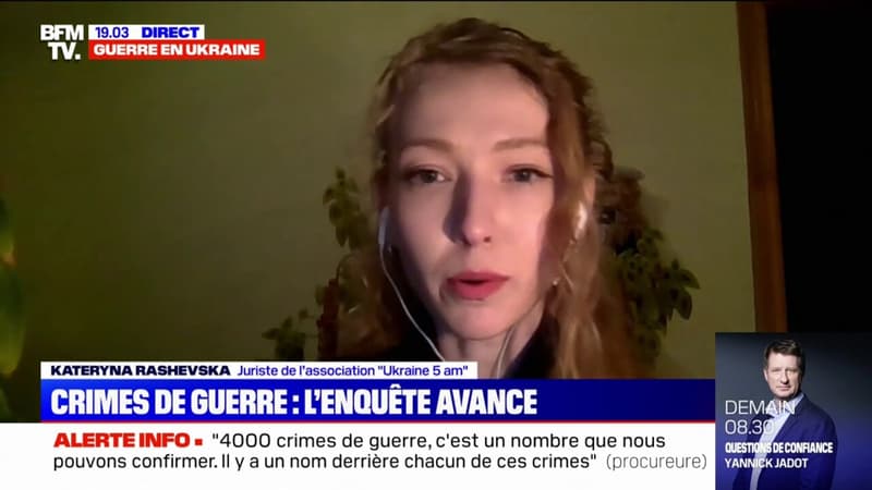Une juriste ukrainienne appelle les “états étrangers  à venir aider [la justice ukrainienne] à mener les enquêtes”