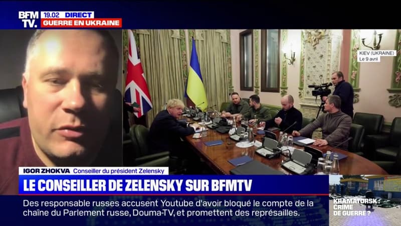 Visite de Boris Johnson à Kiev: “Il n’est pas venu les mains vides”, confie un conseiller de Volodymyr Zelensky