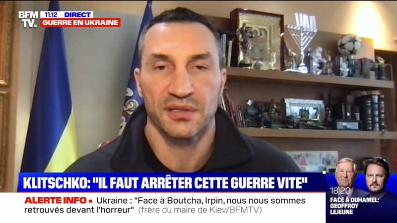 Wladimir Klitschko (membre de la défense territoriale ukrainienne): “Les Russes tuent tout le monde”