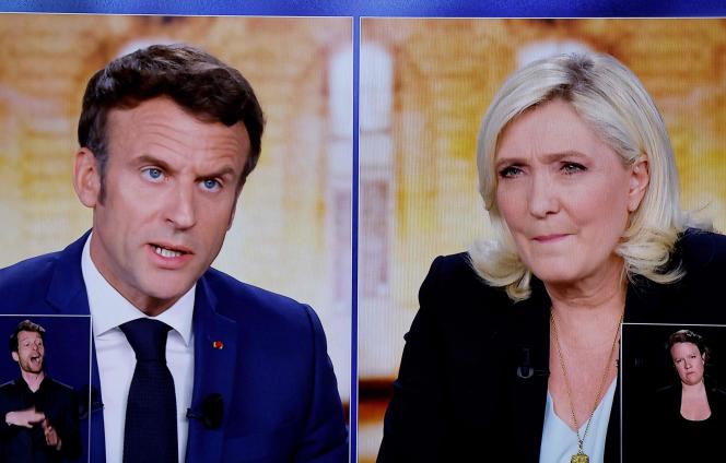 Le lapsus d’Emmanuel Macron juste avant le débat avec Marine Le Pen !