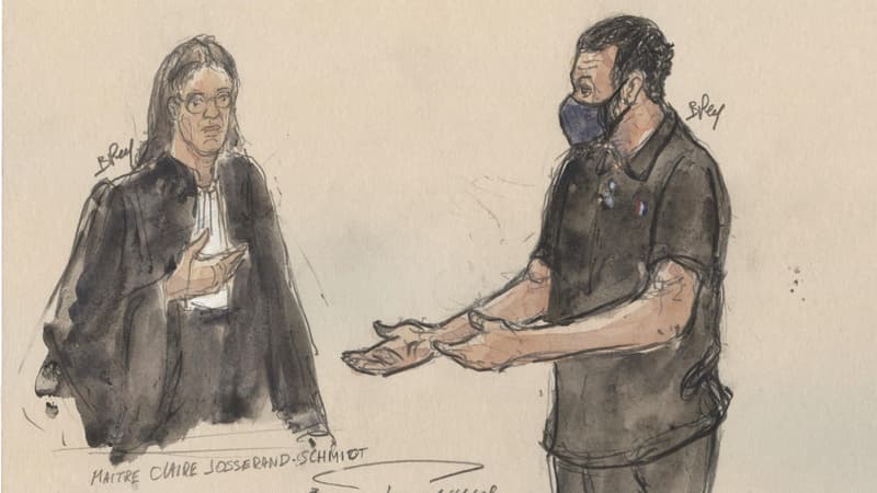 Procès du 13-Novembre: Salah Abdeslam affirme être “rentré” dans un café et avoir “renoncé” à se faire exploser