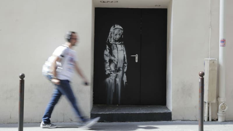 Vol d’un Banksy au Bataclan: huit hommes condamnés à des peines allant du sursis à 2 ans ferme