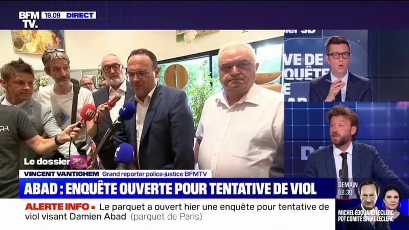 Le parquet a ouvert une enquête pour tentative de viol visant Damien Abad