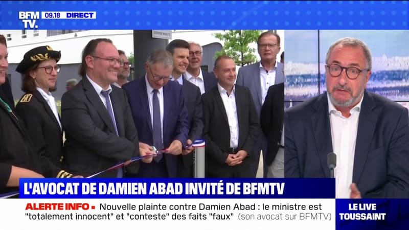 Pour l’avocat de Damien Abad, “ce qui est troublant, c’est qu’une plainte est déposée quelques jours” avant un remaniement