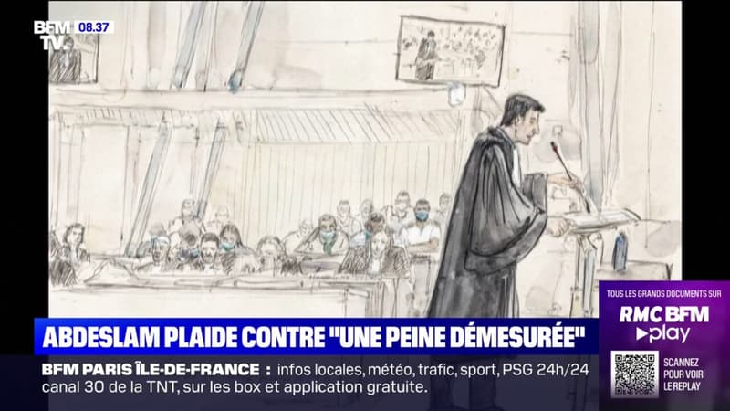 Procès du 13-Novembre: Salah Abdeslam plaide contre “une peine démesurée”