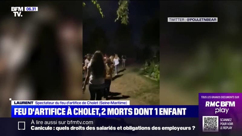 2 morts dont 1 enfant dans un accident de tir lors du feu d’artifice à Cholet