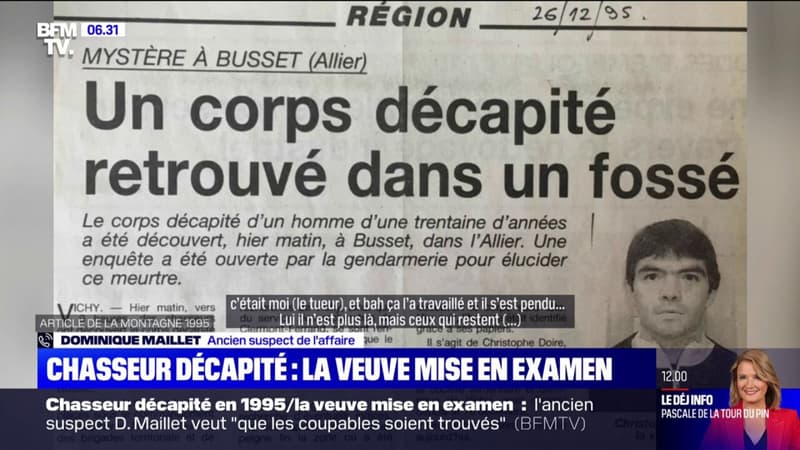 “26 ans et demi d’enfer”: l’homme longtemps suspect numéro 1 dans l’affaire du chasseur décapité témoigne sur BFMTV