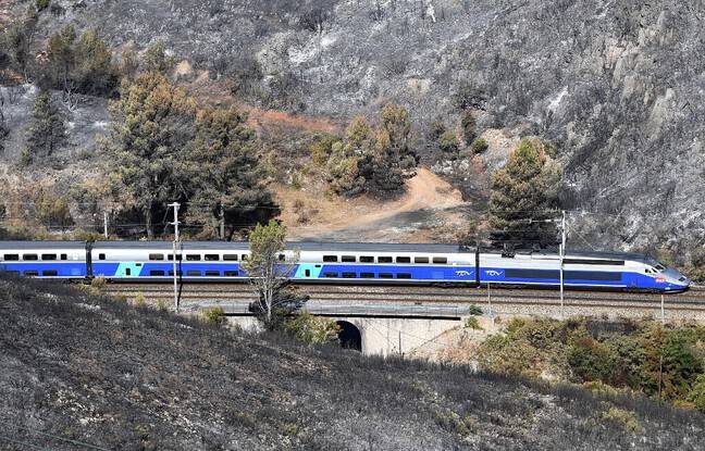 SNCF : Un incendie ralentit les TGV Méditerranée dans la Drôme