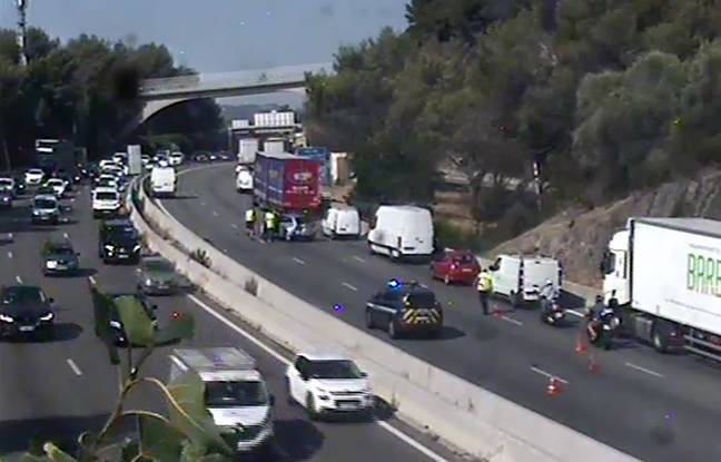 Nice : Après deux accidents, un jeudi noir sur l’A8 pour le premier jour des vacances