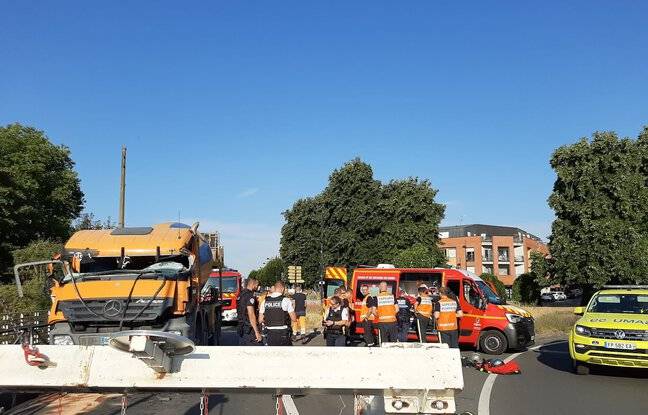 Nord : Un chauffeur passe à deux doigts de la décapitation au volant de son camion