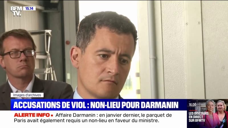 Accusations de viol: non-lieu pour le ministre de l’Intérieur Gérald Darmanin