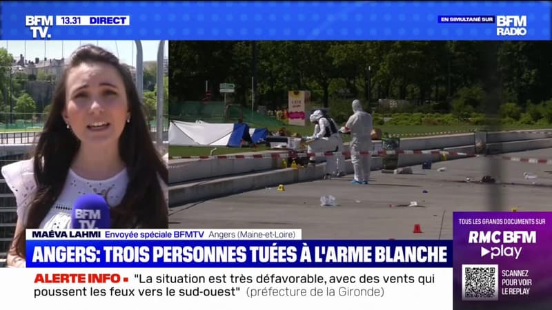 Ce que l’on sait, après que trois personnes ont été tuées à Angers lors d’une altercation à l’arme blanche