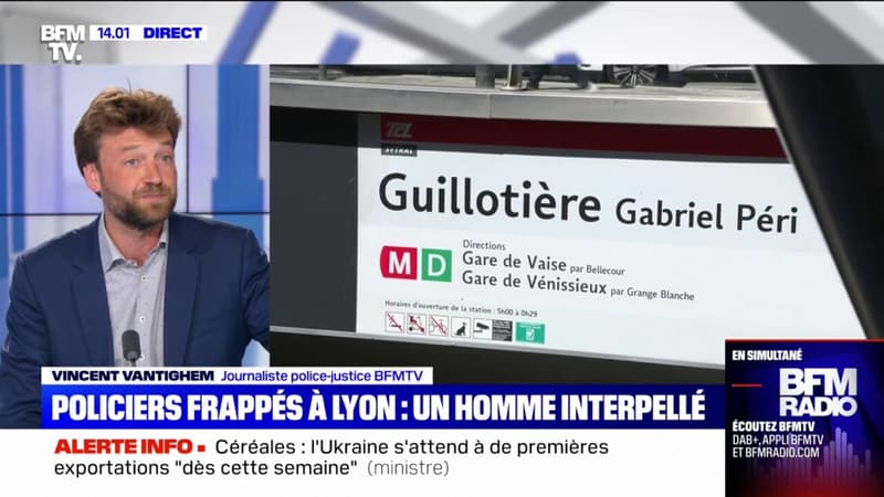 Policiers frappés à Lyon: un homme a été interpellé ce dimanche soir