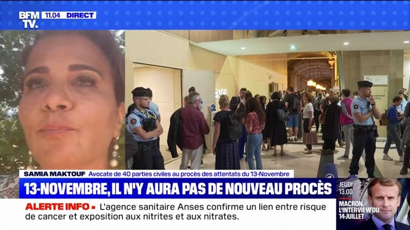 Samia Maktouf, avocate de 40 parties civiles: “C’est un soulagement qu’un autre procès n’ait pas lieu”