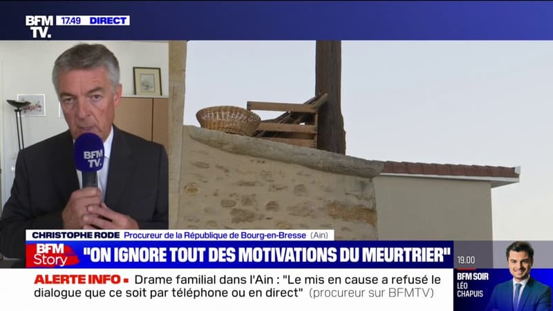 Tuerie familiale à Douvres: “Il voulait en découdre avec les gendarmes” selon le procureur explique le