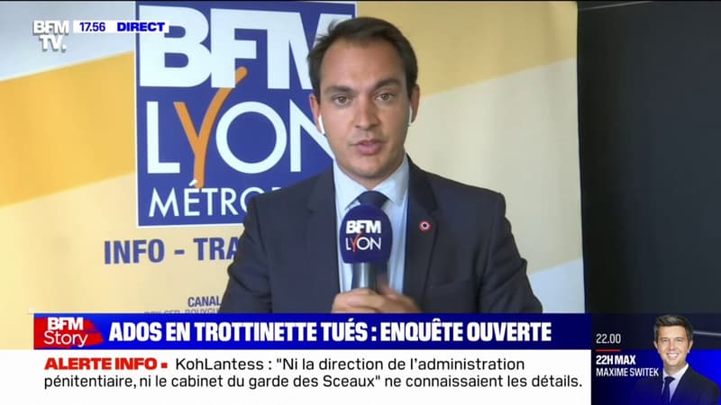 Adolescents en trottinette tués par un chauffard à Lyon: “La scène était dramatique”, décrit le maire