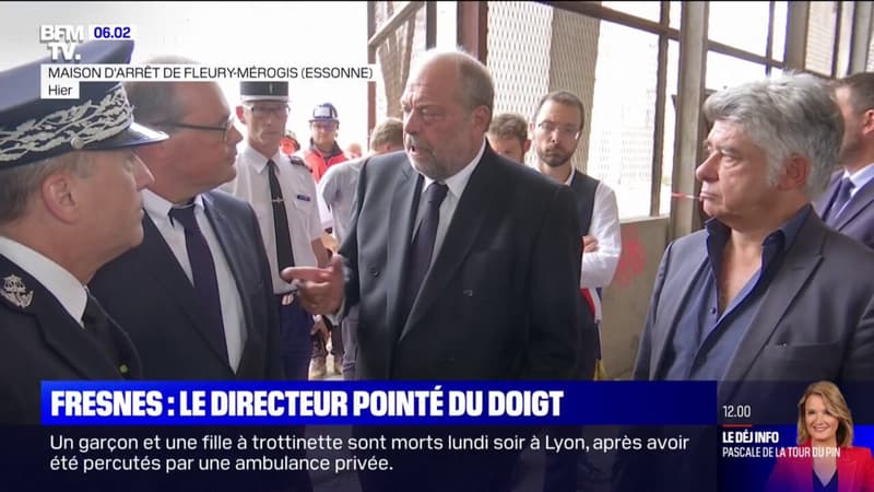 “Kohlantess”: Éric Dupond-Moretti pointe du doigt le directeur de la prison de Fresnes