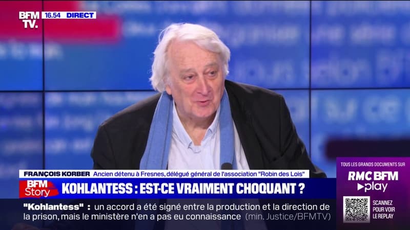 Kohlantess: François Korber, ancien détenu à Fresnes, trouve la diffusion des images “très maladroites”