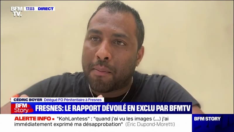 Kohlantess à Fresnes: “Cela ne correspond en rien aux mesures de réinsertion, et encore moins de lutte contre la récidive”, réagit Cédric Boyer (FO Pénitentiaire Fresnes)