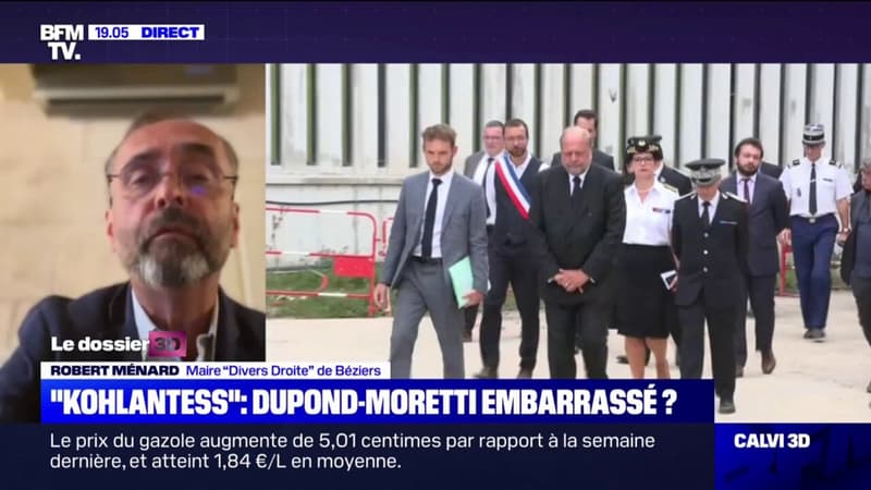 Kohlantess à Fresnes: pour Robert Ménard, Éric Dupond-Moretti n’a pas été “très courageux” dans sa réaction