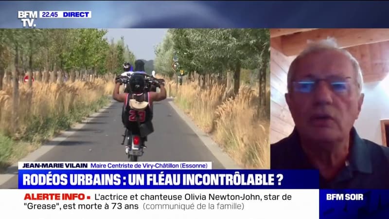 Rodéos urbains: il faut que les motos saisies “soient systématiquement détruites”, affirme Jean-Marie Vilain