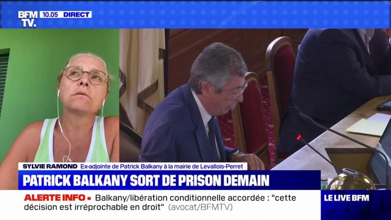 Sylvie Ramond, ex-adjointe de Patrick Balkany à la mairie de Levallois-Perret, réagit après l’annonce de sa libération conditionnelle