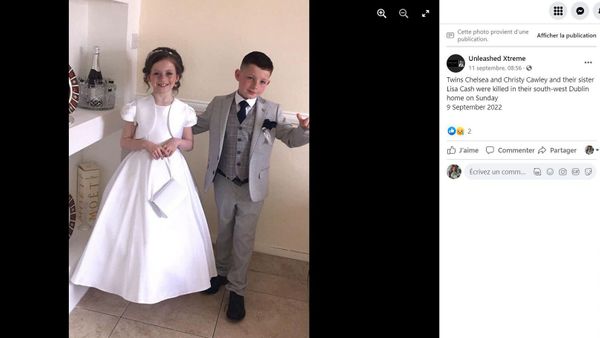 Des jumeaux de 8 ans et leur grande soeur victimes d’une attaque sanglante à leur domicile