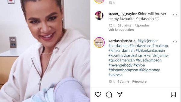 Khloé Kardashian : le visage de son fils dévoilé, elle se livre sur son arrivée difficile