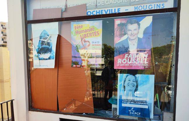 Cannes : Une permanence du Parti communiste français vandalisée