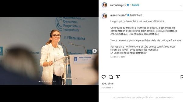 Aurore Bergé maman pour la première fois : elle révèle le sexe et le prénom du bébé